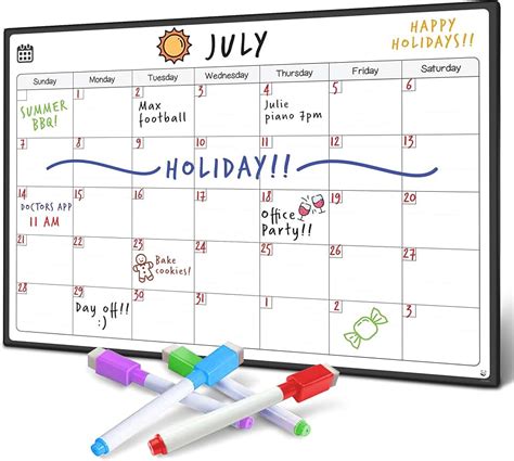 Calendar Whiteboard Amazon Fridge 2024 - Calendar 2024 Ireland Printable