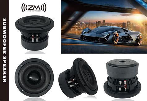 Car subwoofer speaker 6.5 / 8 /10 /12 inches, 3200W subwoofer Products ...