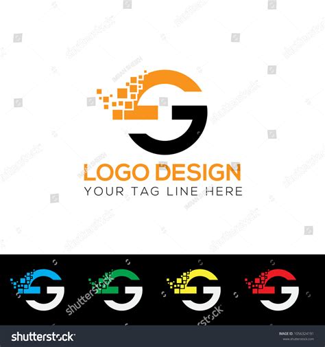 Gs Logo Design Template Vector Eps Stock Vector (Royalty Free) 1056324191 | Shutterstock