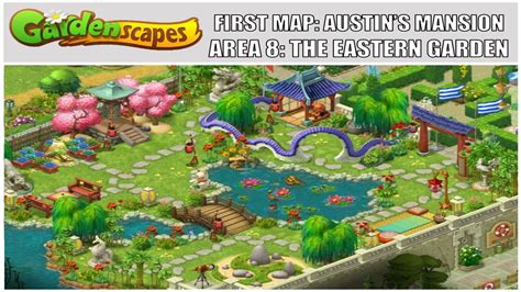 Gardenscapes: New Acres Gameplay Part 6 - Restoring Area 8: The Eastern Garden - YouTube