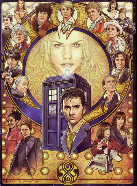 fyeahwhovians, gojyochan: Doctor Who Art Deco Style by Jeff...