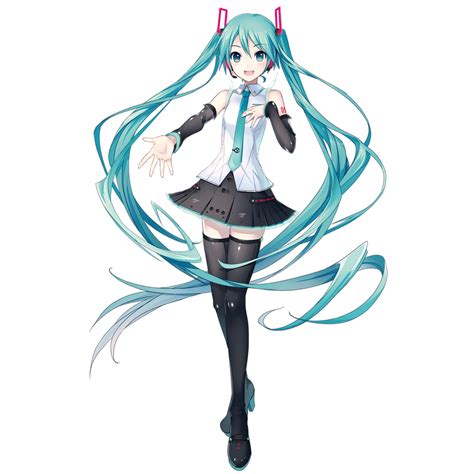 Miku Hatsune (初音ミク) | Anime singer Minecraft Skin