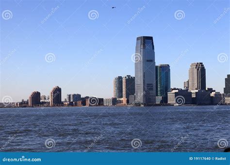 Skyline of Downtown Jersey City Stock Photo - Image of coastal, america: 19117640