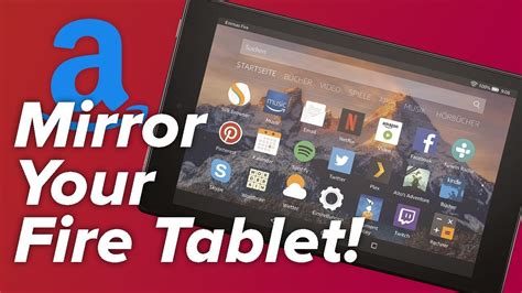 How to Mirror Your Fire Tablet to Your TV! - YouTube