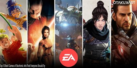 Top 10 Best Games of Electronic Arts By Popularity - OtakuKart