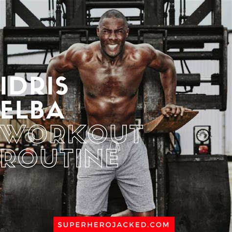 Idris elba workout routine and diet plan train heimdall krall more ...