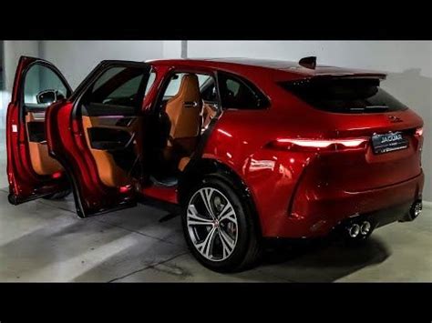 2024 red jaguar f pace svr thrilling fast luxury suv in detail – Artofit