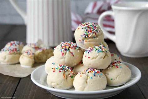 Italian Anise Cookies (with sprinkles!) - Snappy Gourmet