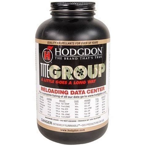 Hodgdon Titegroup Pistol Reloading Powder - 1 lb