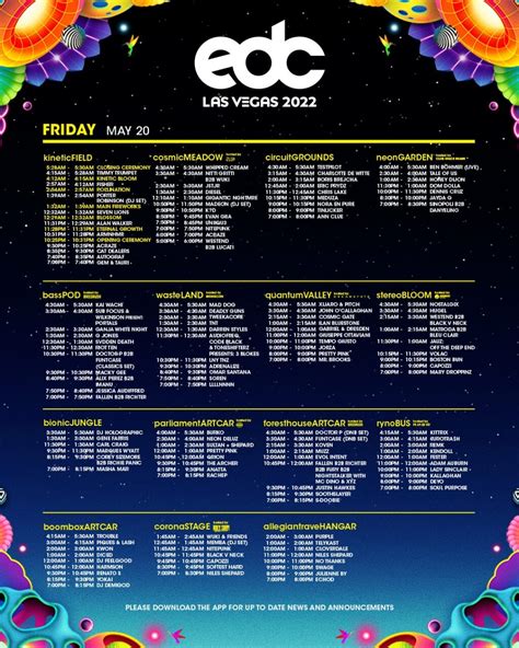 Discover The Lineup And Stages Of Edc Las Vegas 2024 Dates - Jemie Lorenza