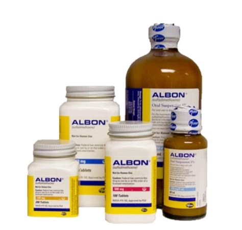 Albon (sulfadimethoxine) Tablets | 1Family 1Health Pharmacy