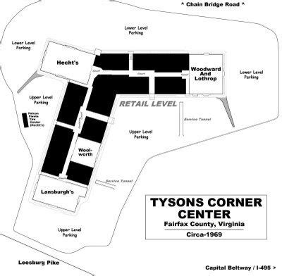 Tysons Corner Mall Map – Map Of The World