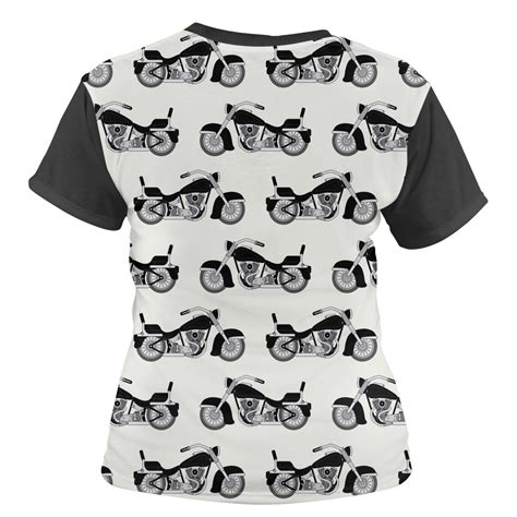 Motorcycle Women's Crew T-Shirt - X Small (Personalized) - YouCustomizeIt