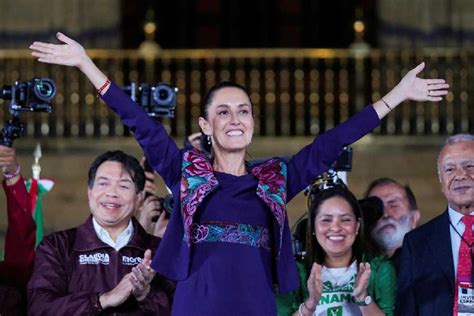 Claudia Sheinbaum | Mexico elects Claudia Sheinbaum as its first woman ...