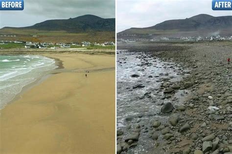 WATCH: The beautiful Achill Island beach that reappeared after 33 years ...