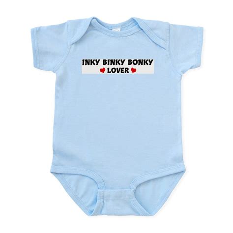 INKY_BINKY_BONKY Baby Bodysuit INKY BINKY BONKY Lover Infant Creeper | CafePress