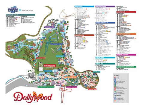 Dollywood Map and Brochure (2024 - 1989) | ThemeParkBrochures.net