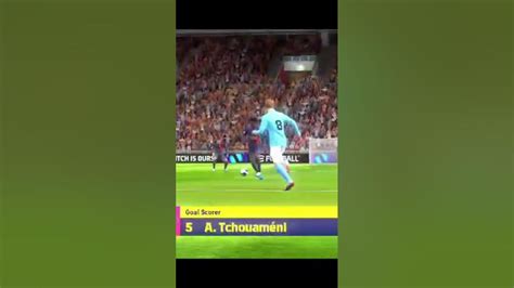 Aurélien Tchouaméni Rock goal 🚀 #efootball2024 #explore #goals #viral # ...