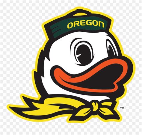 Oregon Ducks T-shirts & Gifts - Oregon Duck Logo Clipart (#1929016) - PinClipart