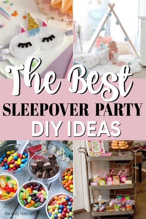 Slumber Party Ideas - 25 fun and easy sleepover ideas