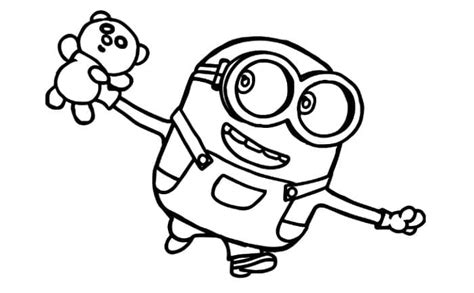 Kumpulan gambar sketsa minion mudah Gif - Sketsakini