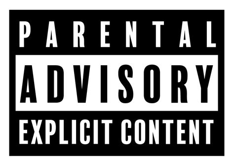 Parental Advisory Explicit Content Transparent PNG Free PNG in .PNG Format - TemplatePocket