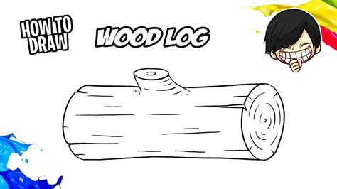 Tree Log Drawing