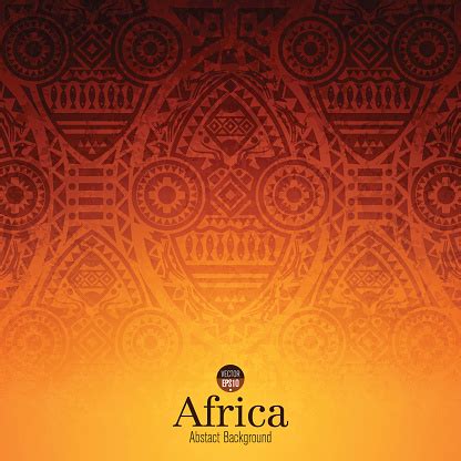 Ilustración de Diseño De Fondo De Arte Africanas y más Vectores Libres ...