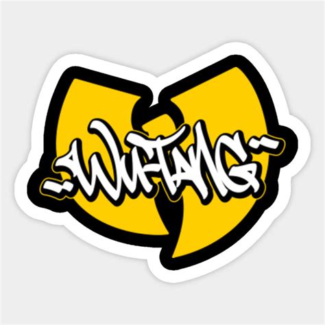 WU-TANG CLAN | HIP-HOP | GRAFFITI TAGGING - Wutang Clan - Sticker | TeePublic