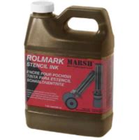 Marsh Rolmark Stencil Ink