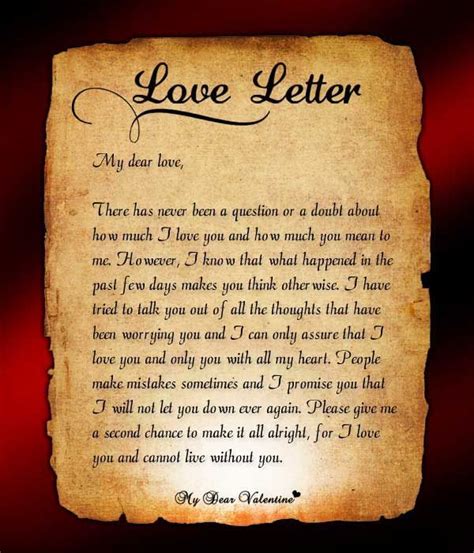 Apology Letter To Husband For Hurting Him ~ Thankyou Letter