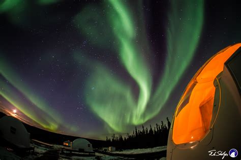 Northern Lights Viewing | Borealis Basecamp, Alaska | Aurora Viewing Yurts