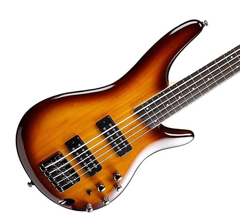 Ibanez SR375EF Soundgear 5-String Fretless Bass Guitar - Brown Burst ...