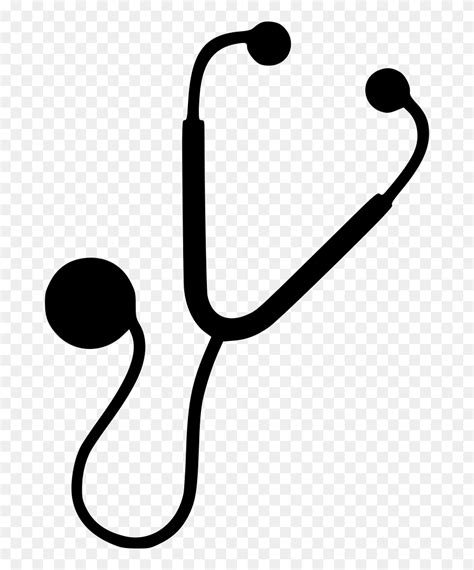 Download Stethoscope Svg Png Icon Free Download - Stethoscope Black And White Png Clipart ...