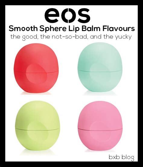 Blissful&Beautiful: EOS Smooth Sphere Lip Balm Flavors! The good, the ...