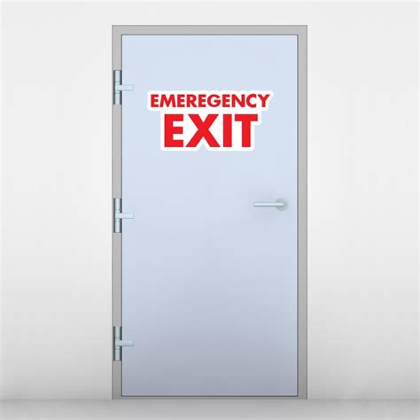 Emergency Exit Signs | Emergency Exit Stickers