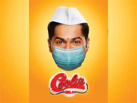 Coolie No. 1: Varun Dhawan featuring new poster gets a COVID Twist ...