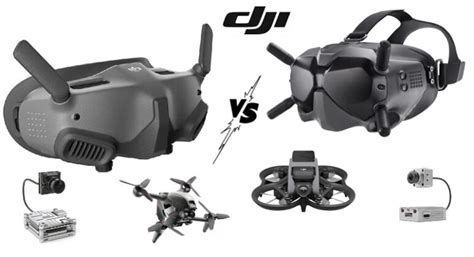 DJI Goggles 2 vs FPV Goggles V2: What's are the differences? - First ...