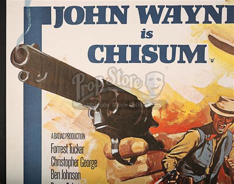 CHISUM (1970) - UK Quad Poster (1970) - Current price: £175