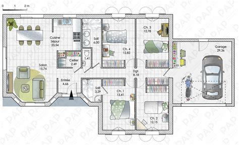 Plan Maison Moderne Avec Etage | Ventana Blog