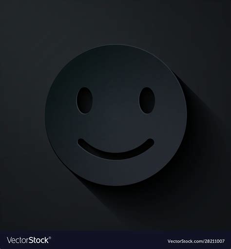 Dark Black Background Smiley Face - Juventu dugtleon