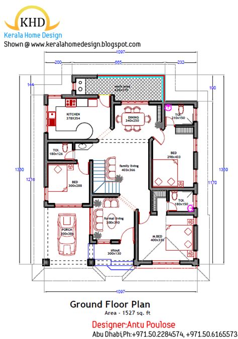 1800 Sq Ft House Plans 3D