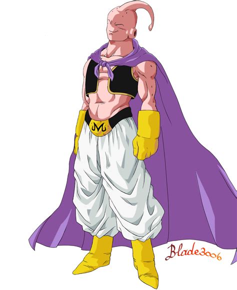 (Slim) Majin Buu by Blade3006 | Dragon ball super manga, Dragon ball ...