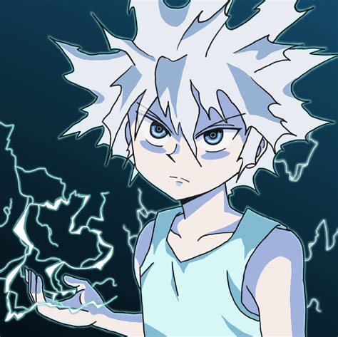 Godspeed mode Killua (fanart by me) : r/HunterXHunter