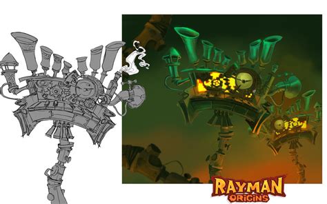 Salahdin Basti - Rayman origins concept art