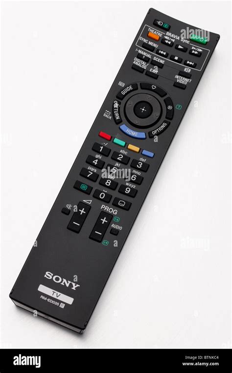 Sony tv remote control hi-res stock photography and images - Alamy