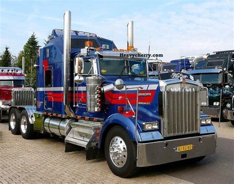 Kenworth W900L 1993 Heavy load Semi-trailer Photo and Specs