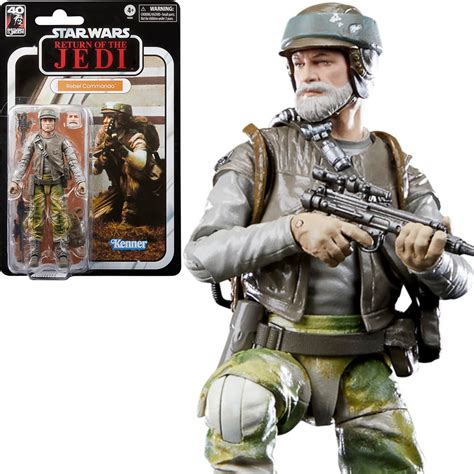 Star Wars The Black Series Rebel Trooper (Endor) 6-Inch Action Figure