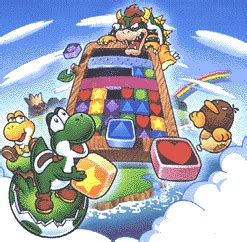 File:Tetris Attack Yoshi Artwork.png - Super Mario Wiki, the Mario ...