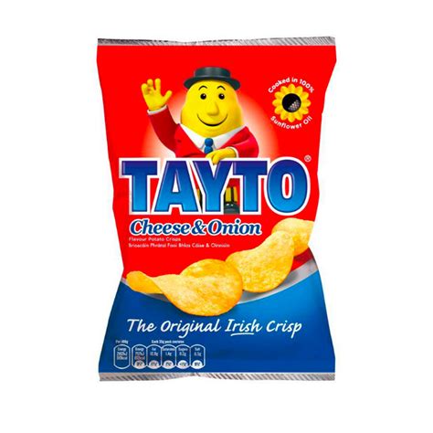 Tayto Cheese and Onion | Box of 50 Packets (42g) | Netcrisps — NetCrisps